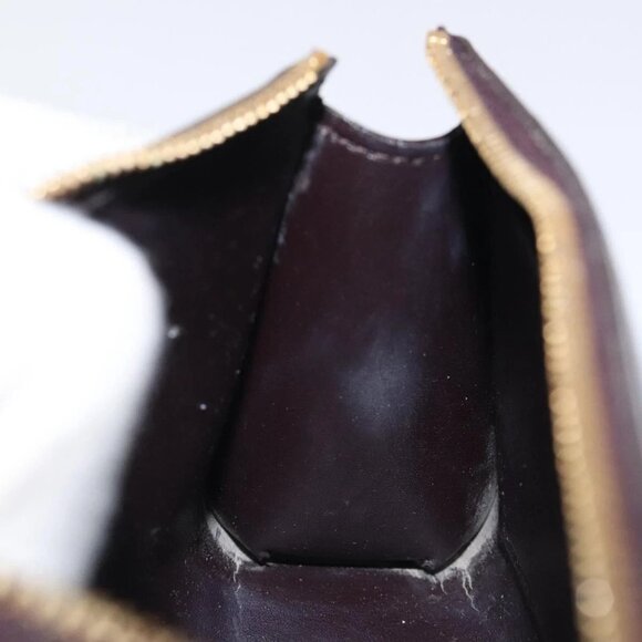 LOUIS VUITTON Monogram Vernis Trousse Cosmetics Amarante - Picture 14 of 16